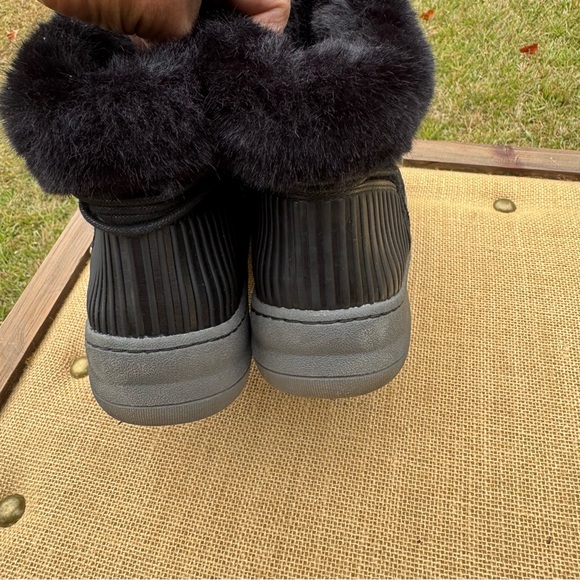 BareTraps Adelina Black Faux Fur Winter Boots Size 10M - Picture 5 of 11